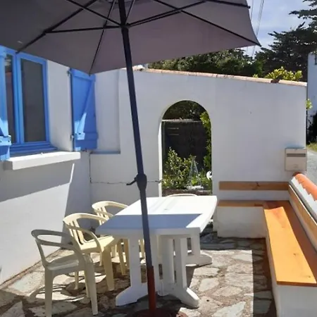 Maison 6 Pers, Proche Plage, Jardin & Terrasse, Wifi, Noirmoutier - Fr-1-823-63 Feriehus *